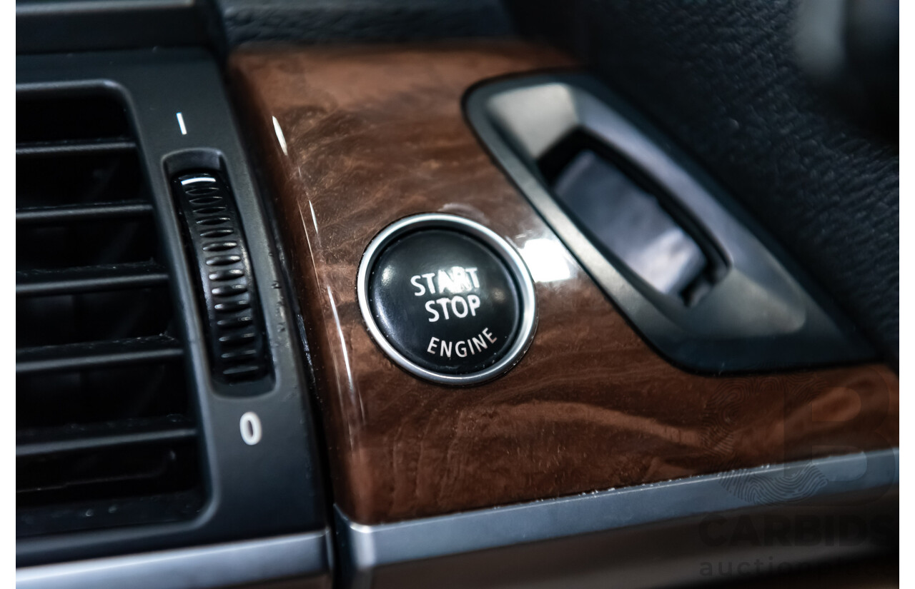 6/2009 BMW X6 Xdrive 35d (AWD) E71 4d Coupe Black Sapphire Metallic Turbo Diesel 3.0L