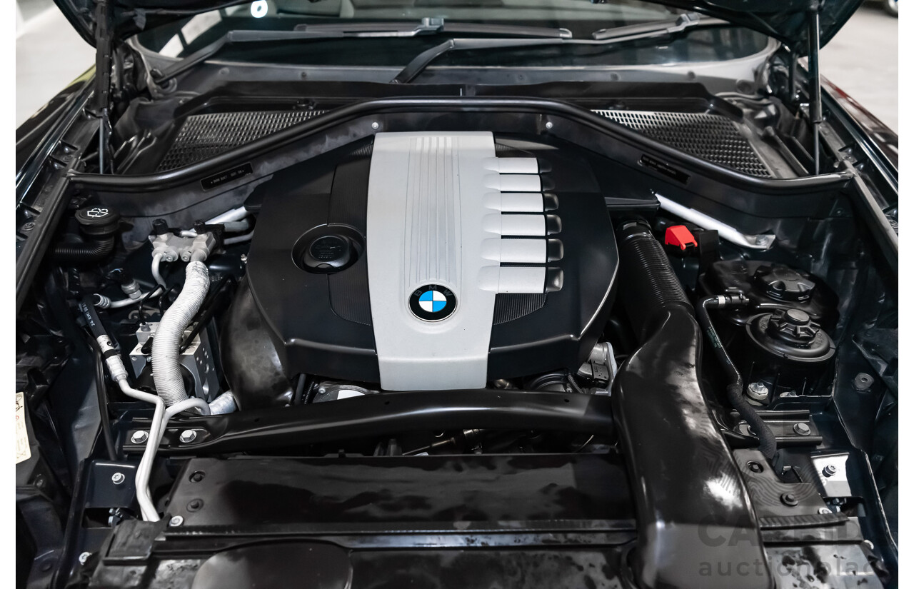 6/2009 BMW X6 Xdrive 35d (AWD) E71 4d Coupe Black Sapphire Metallic Turbo Diesel 3.0L