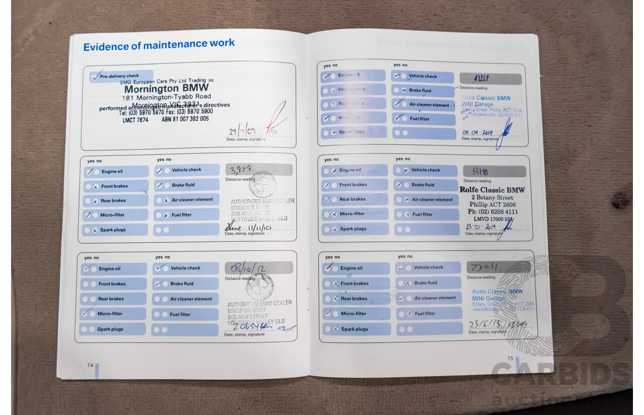 6/2009 BMW X6 Xdrive 35d (AWD) E71 4d Coupe Black Sapphire Metallic Turbo Diesel 3.0L