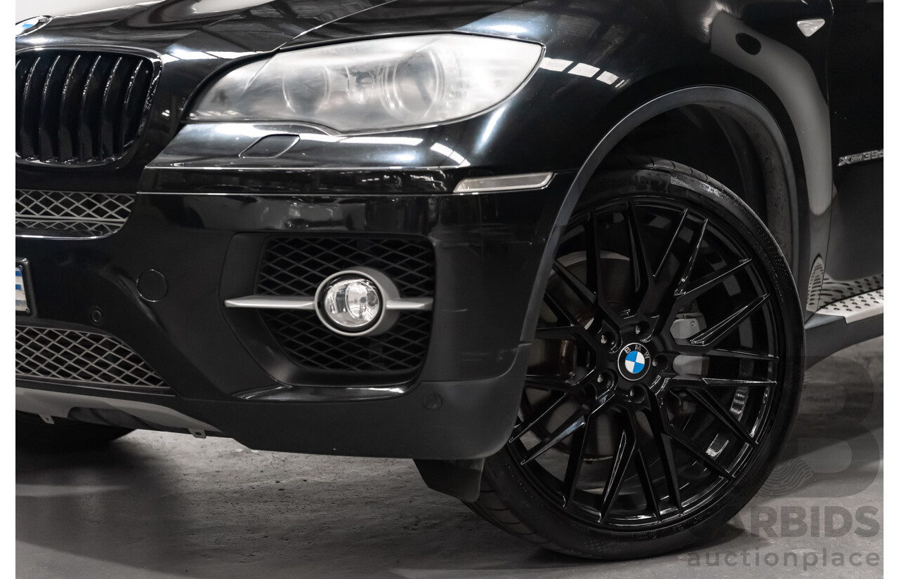 6/2009 BMW X6 Xdrive 35d (AWD) E71 4d Coupe Black Sapphire Metallic Turbo Diesel 3.0L