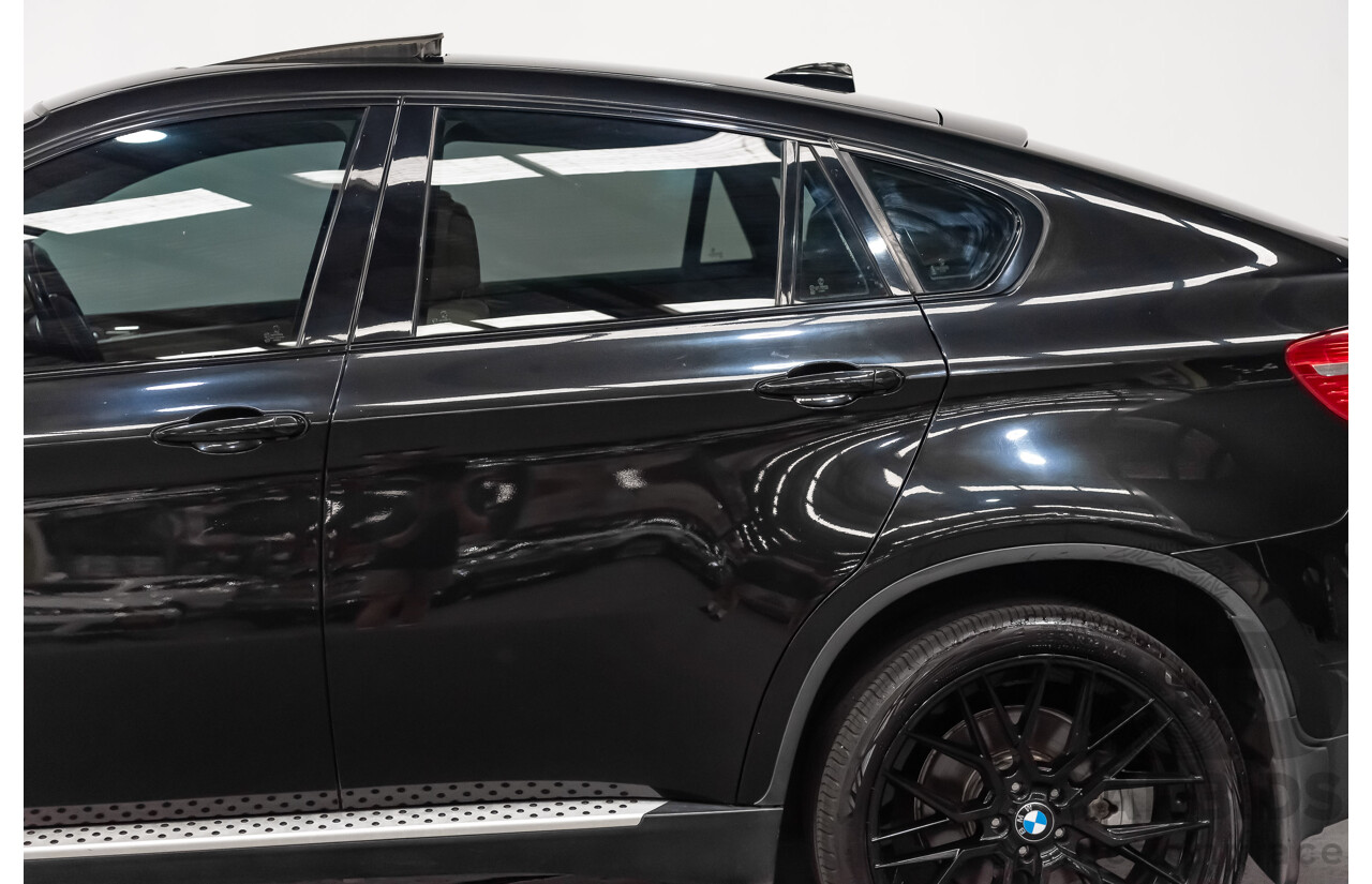 6/2009 BMW X6 Xdrive 35d (AWD) E71 4d Coupe Black Sapphire Metallic Turbo Diesel 3.0L