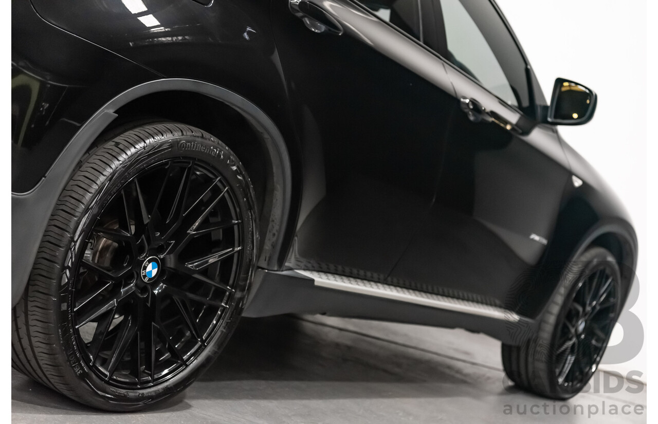 6/2009 BMW X6 Xdrive 35d (AWD) E71 4d Coupe Black Sapphire Metallic Turbo Diesel 3.0L