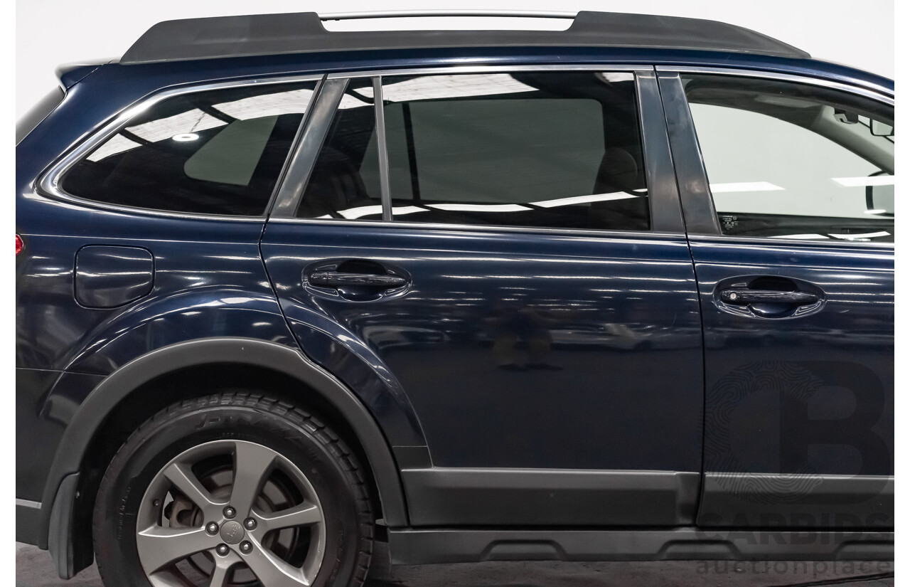 10/2013 Subaru Outback 2.0D Premium MY14 4d Wagon Dark Blue Turbo Diesel 2.0L