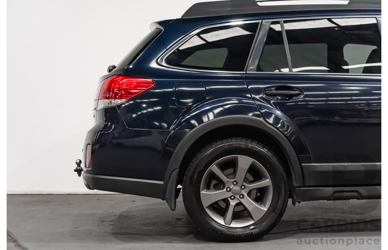 10/2013 Subaru Outback 2.0D Premium MY14 4d Wagon Dark Blue Turbo Diesel 2.0L