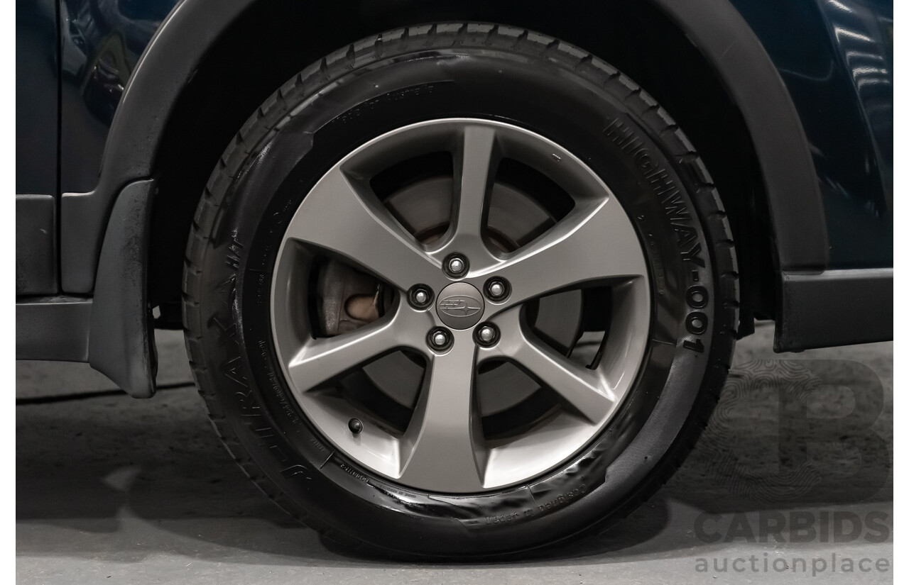 10/2013 Subaru Outback 2.0D Premium MY14 4d Wagon Dark Blue Turbo Diesel 2.0L