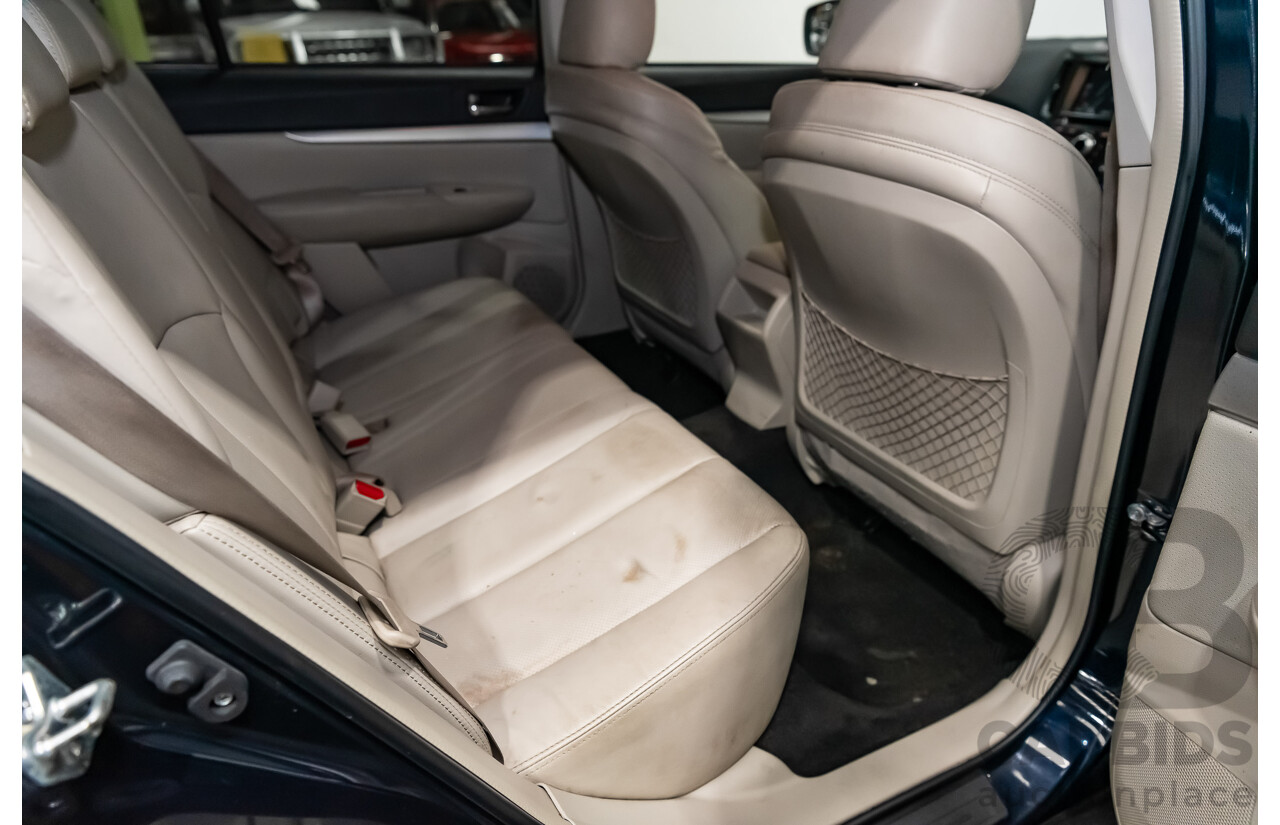 10/2013 Subaru Outback 2.0D Premium MY14 4d Wagon Dark Blue Turbo Diesel 2.0L