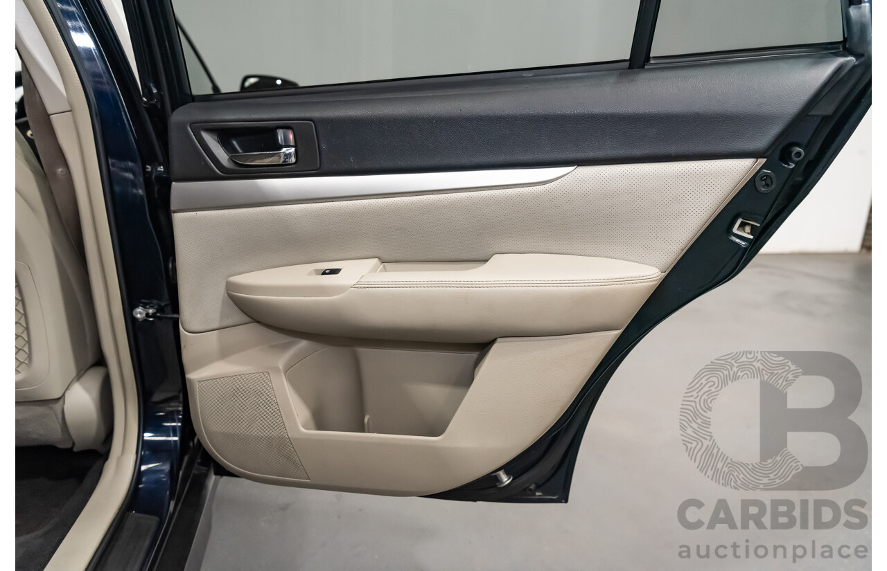 10/2013 Subaru Outback 2.0D Premium MY14 4d Wagon Dark Blue Turbo Diesel 2.0L