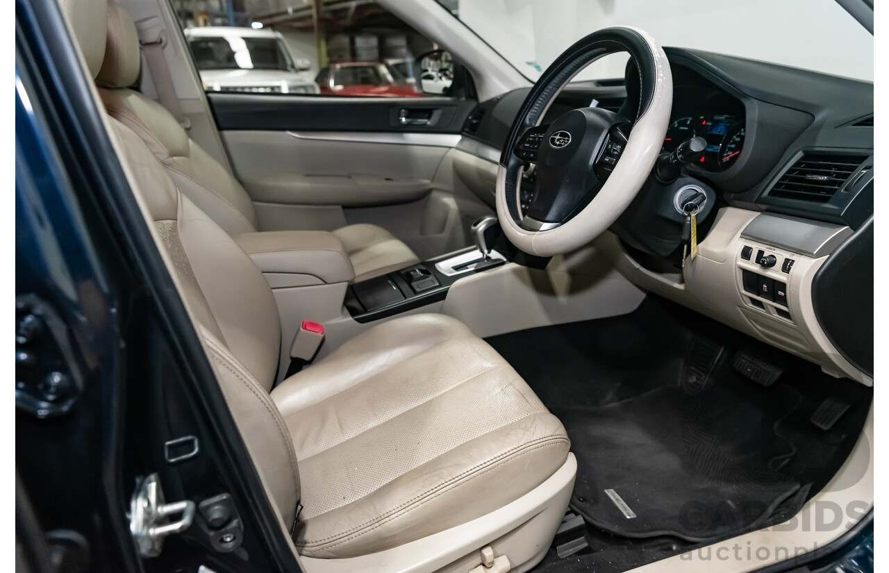 10/2013 Subaru Outback 2.0D Premium MY14 4d Wagon Dark Blue Turbo Diesel 2.0L