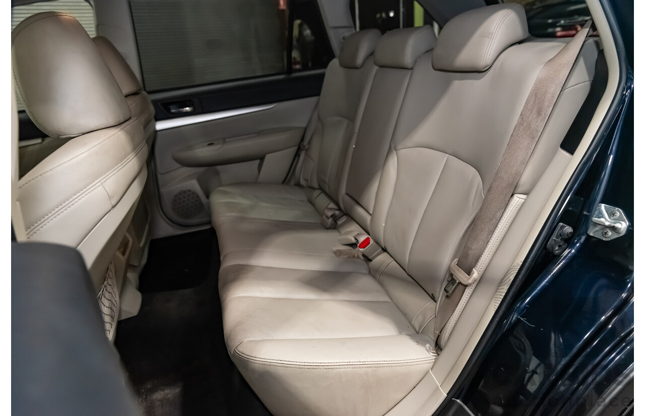 10/2013 Subaru Outback 2.0D Premium MY14 4d Wagon Dark Blue Turbo Diesel 2.0L