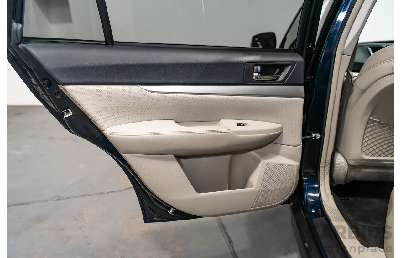 10/2013 Subaru Outback 2.0D Premium MY14 4d Wagon Dark Blue Turbo Diesel 2.0L