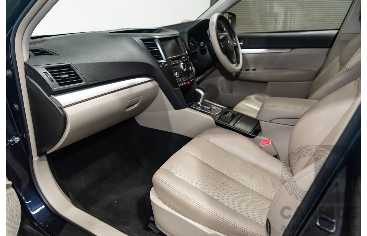 10/2013 Subaru Outback 2.0D Premium MY14 4d Wagon Dark Blue Turbo Diesel 2.0L