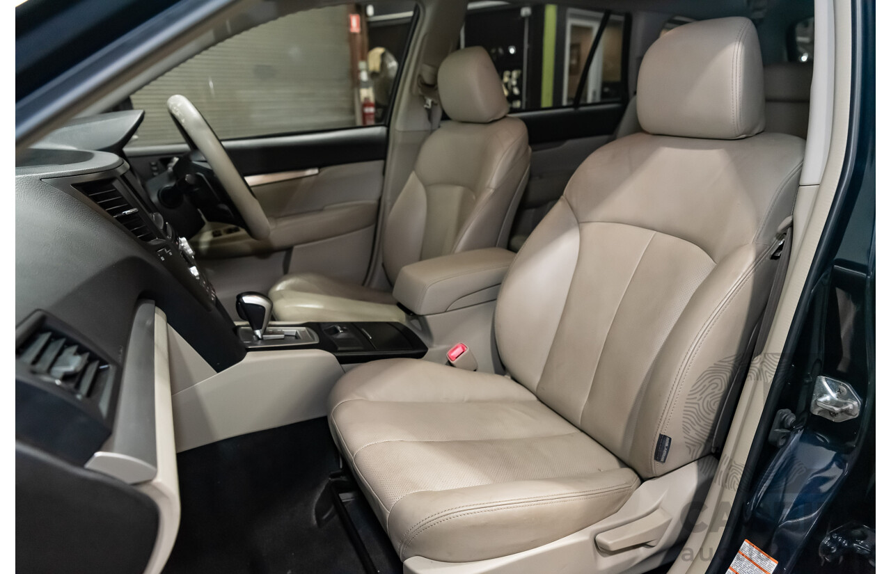 10/2013 Subaru Outback 2.0D Premium MY14 4d Wagon Dark Blue Turbo Diesel 2.0L