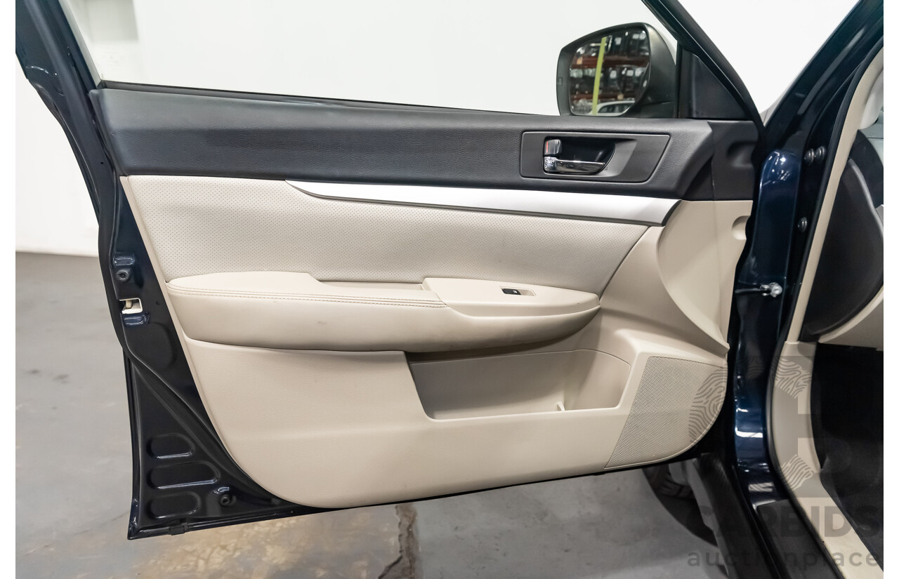 10/2013 Subaru Outback 2.0D Premium MY14 4d Wagon Dark Blue Turbo Diesel 2.0L