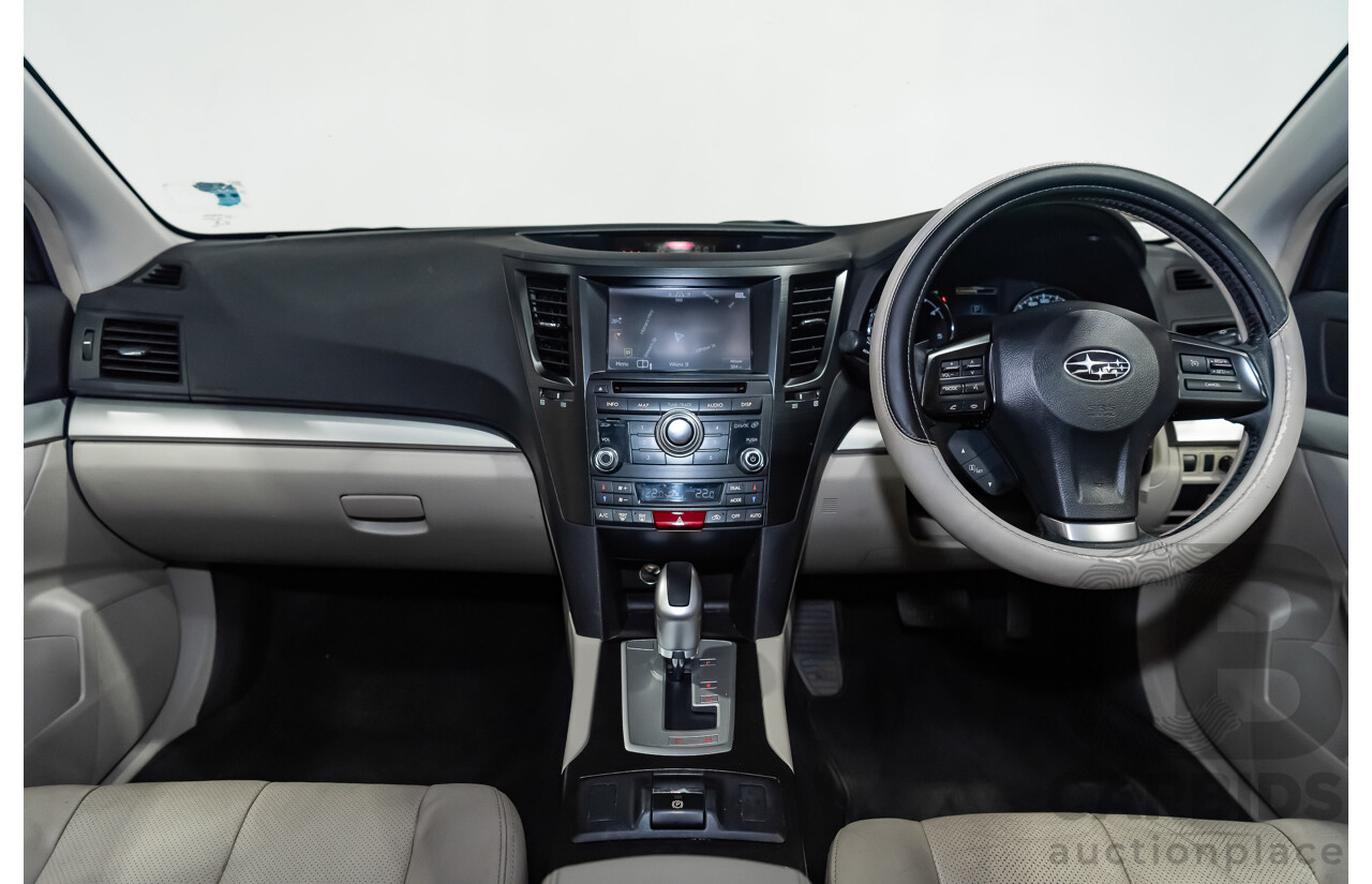 10/2013 Subaru Outback 2.0D Premium MY14 4d Wagon Dark Blue Turbo Diesel 2.0L