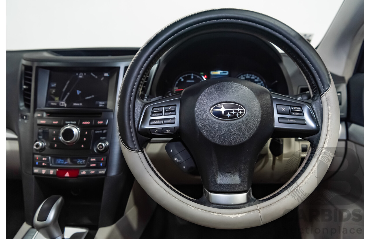 10/2013 Subaru Outback 2.0D Premium MY14 4d Wagon Dark Blue Turbo Diesel 2.0L