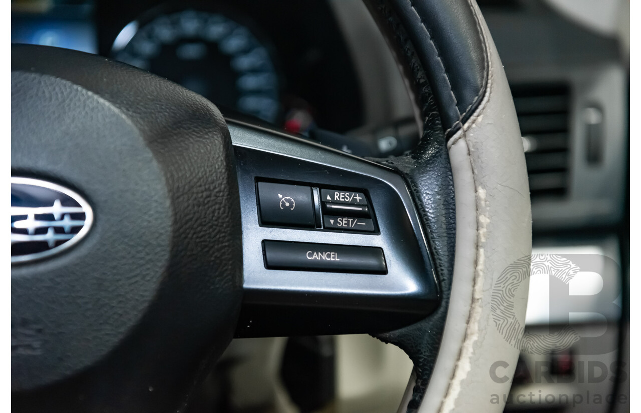 10/2013 Subaru Outback 2.0D Premium MY14 4d Wagon Dark Blue Turbo Diesel 2.0L