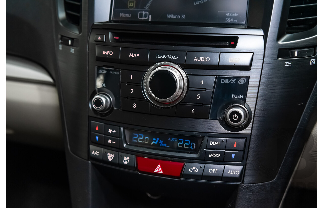 10/2013 Subaru Outback 2.0D Premium MY14 4d Wagon Dark Blue Turbo Diesel 2.0L