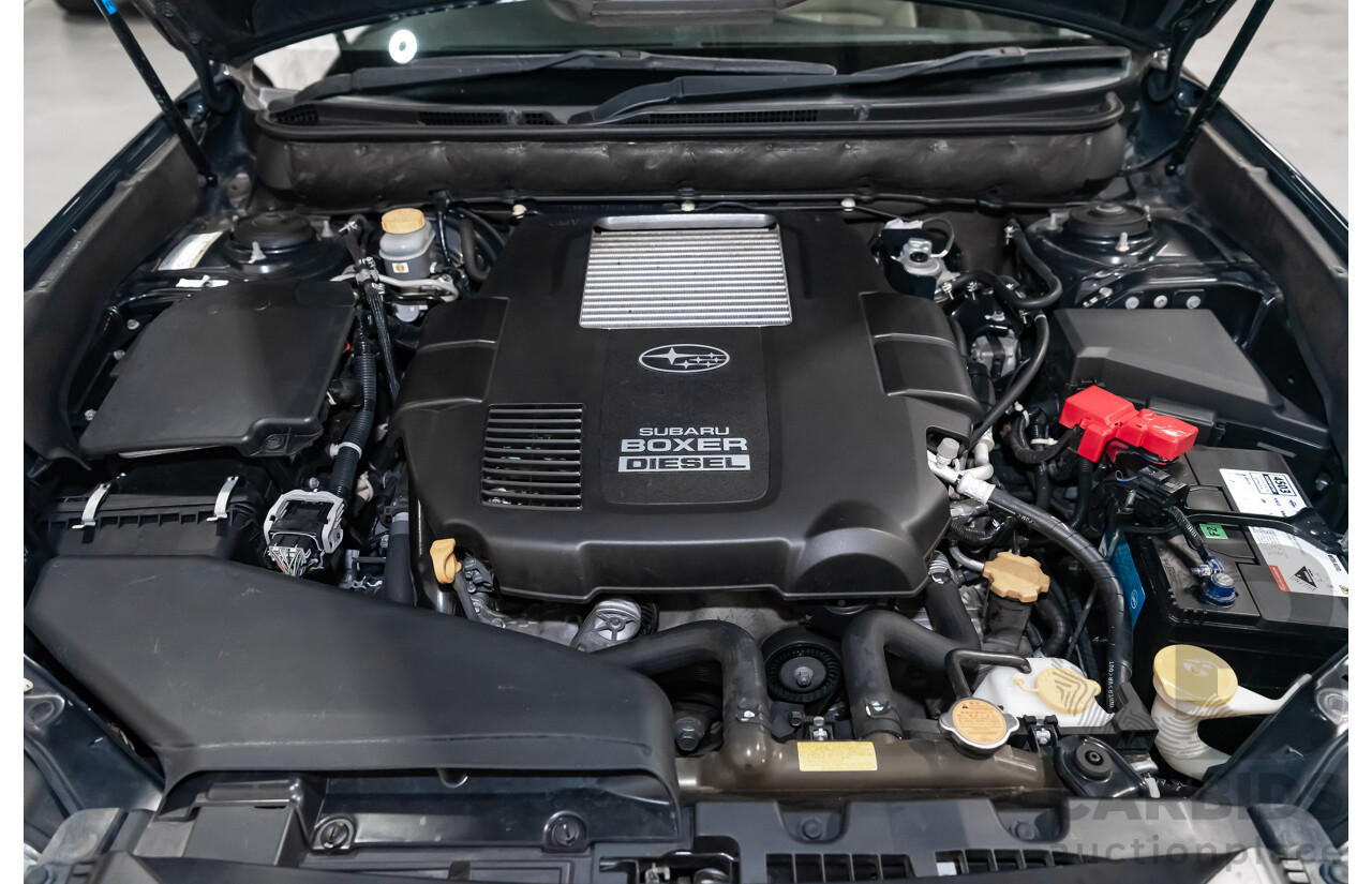 10/2013 Subaru Outback 2.0D Premium MY14 4d Wagon Dark Blue Turbo Diesel 2.0L