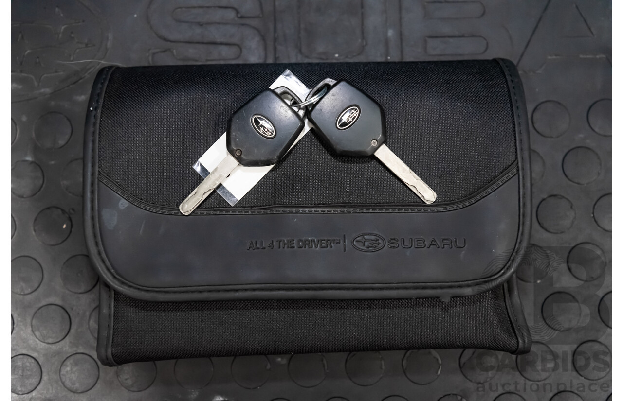 10/2013 Subaru Outback 2.0D Premium MY14 4d Wagon Dark Blue Turbo Diesel 2.0L