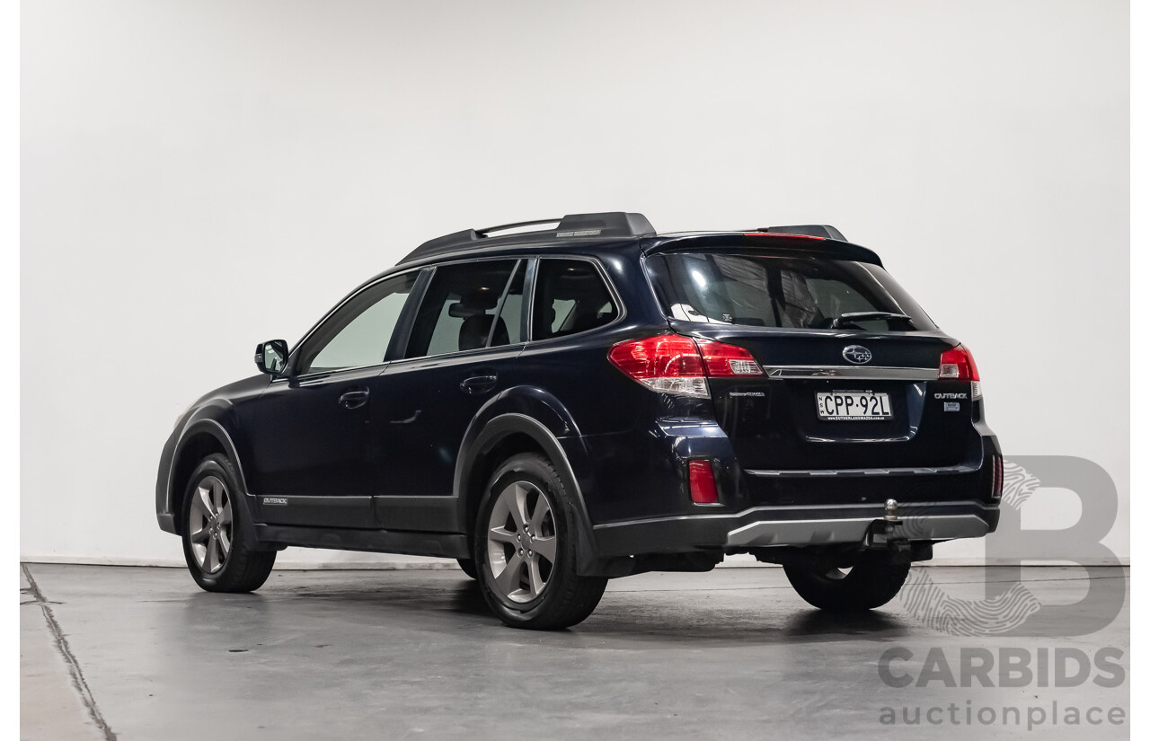 10/2013 Subaru Outback 2.0D Premium MY14 4d Wagon Dark Blue Turbo Diesel 2.0L