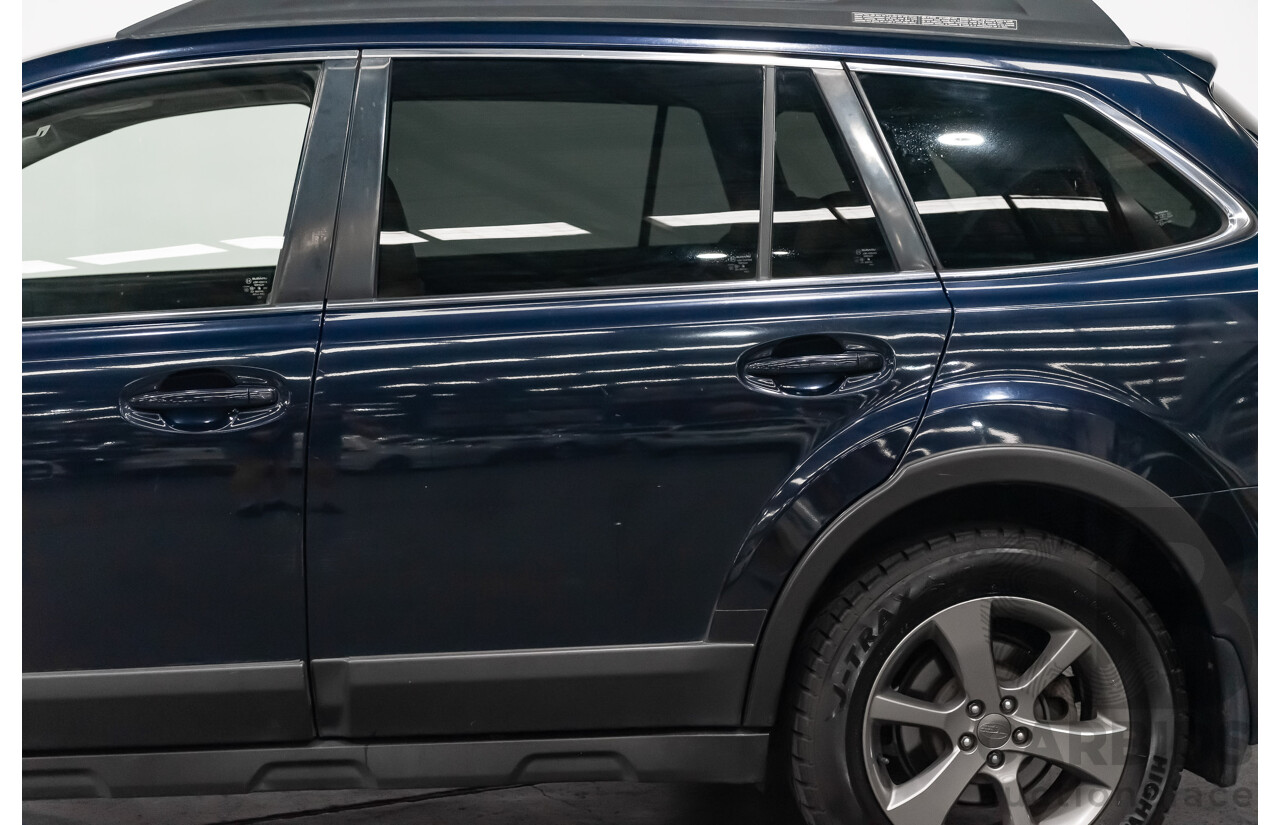 10/2013 Subaru Outback 2.0D Premium MY14 4d Wagon Dark Blue Turbo Diesel 2.0L