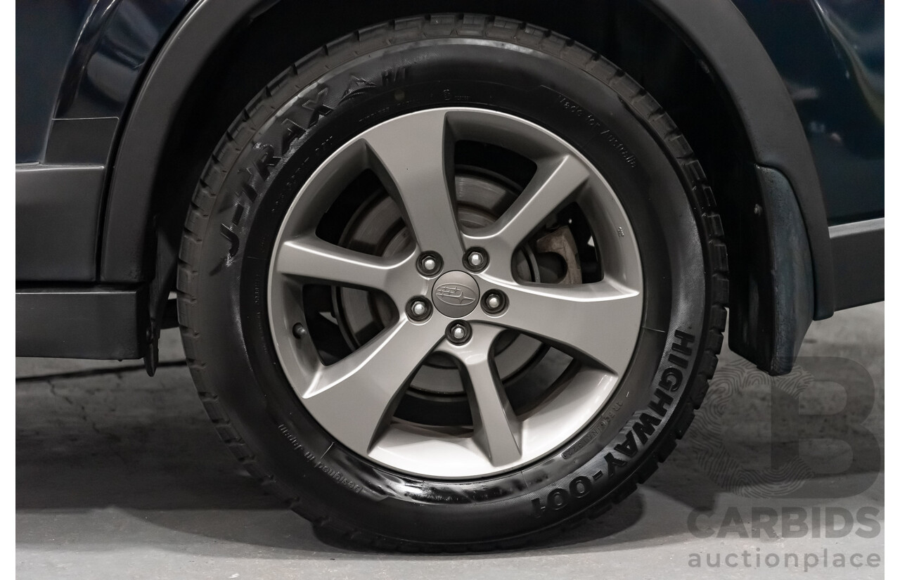 10/2013 Subaru Outback 2.0D Premium MY14 4d Wagon Dark Blue Turbo Diesel 2.0L