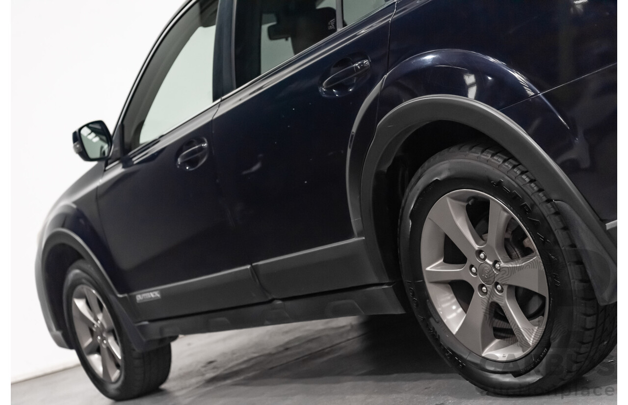 10/2013 Subaru Outback 2.0D Premium MY14 4d Wagon Dark Blue Turbo Diesel 2.0L