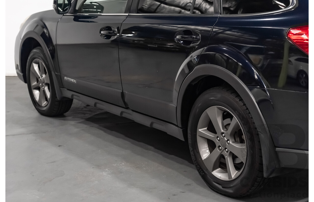 10/2013 Subaru Outback 2.0D Premium MY14 4d Wagon Dark Blue Turbo Diesel 2.0L