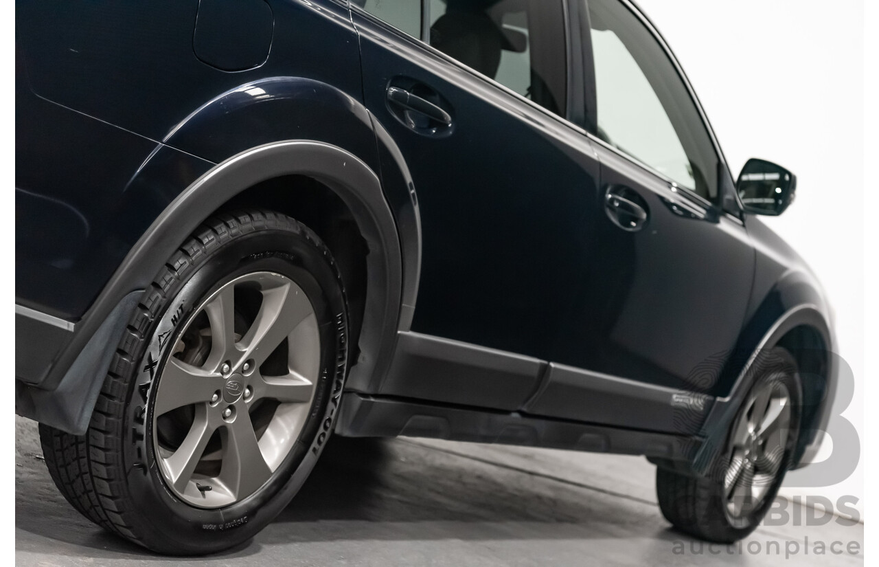 10/2013 Subaru Outback 2.0D Premium MY14 4d Wagon Dark Blue Turbo Diesel 2.0L