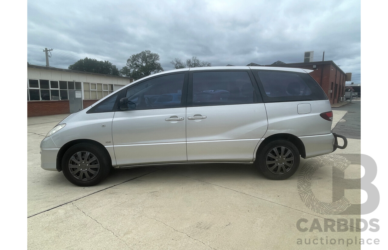 03/04 Toyota Tarago GLi FWD ACR30R 4D Wagon Silver 2.4L