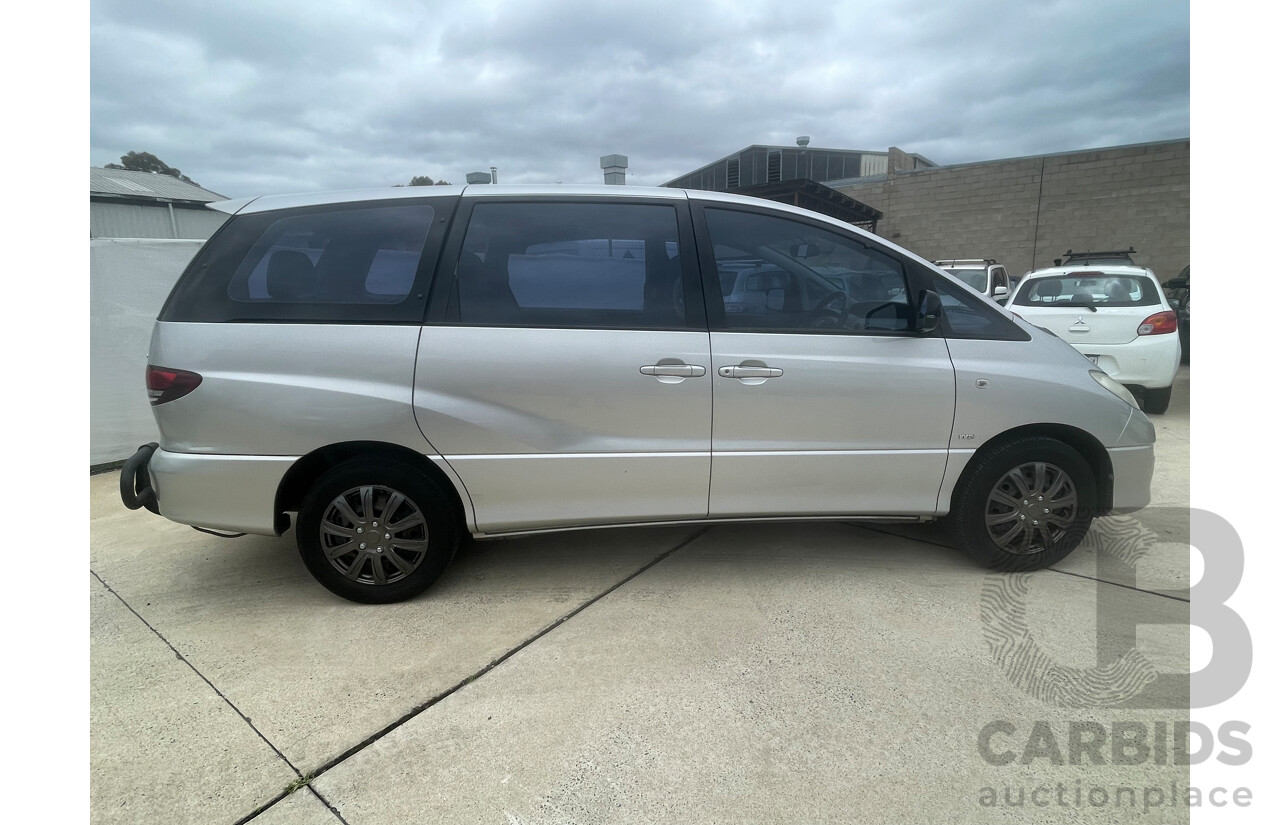 03/04 Toyota Tarago GLi FWD ACR30R 4D Wagon Silver 2.4L