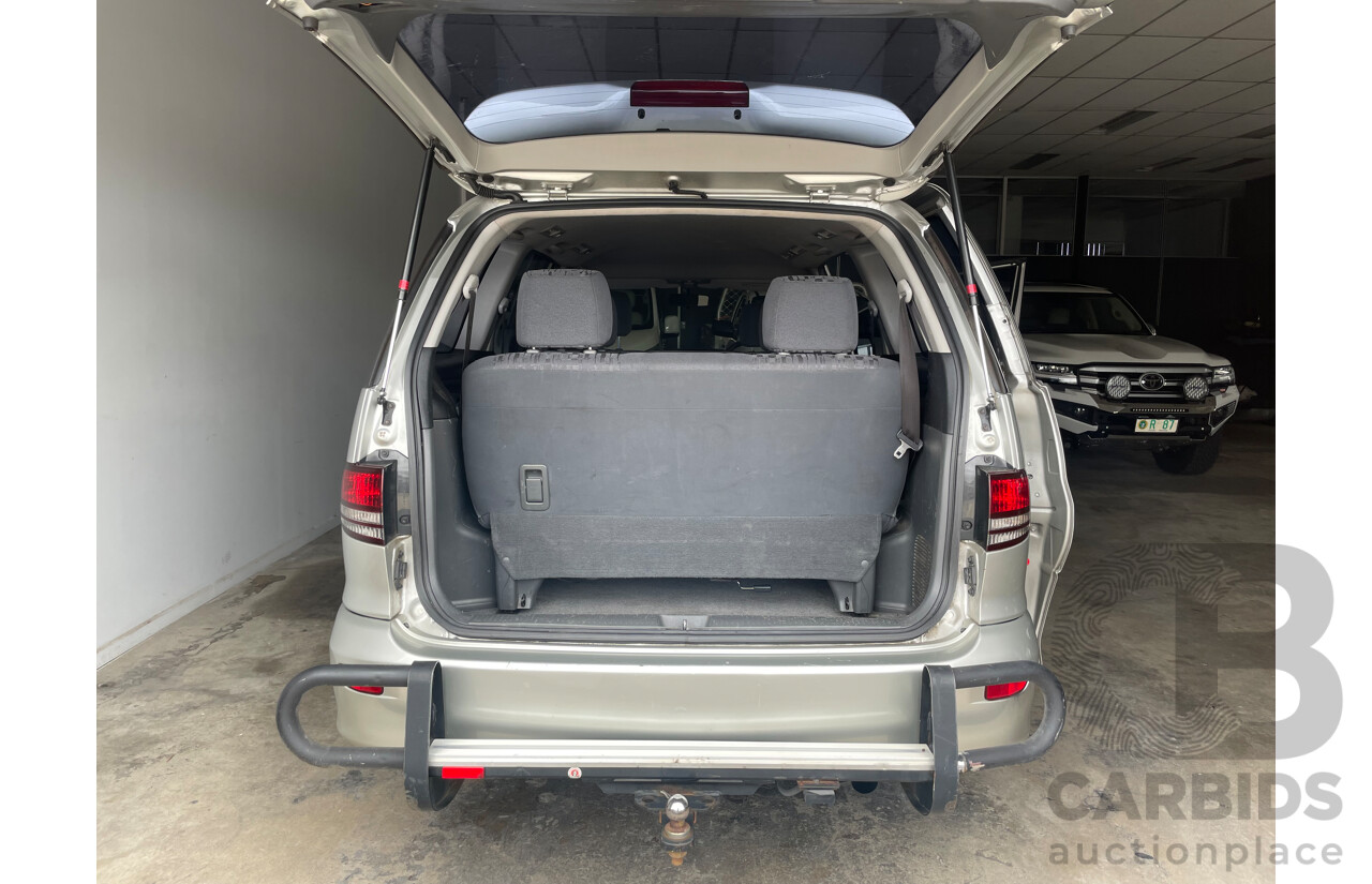03/04 Toyota Tarago GLi FWD ACR30R 4D Wagon Silver 2.4L