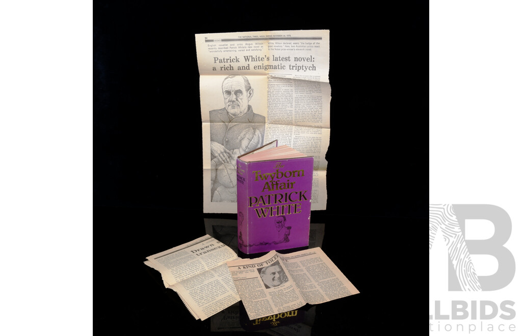 First Edition,The Twyborn Affair , Patrick White, Eyre & Spotswood, London 1979, Hardcover with Dust Jacket