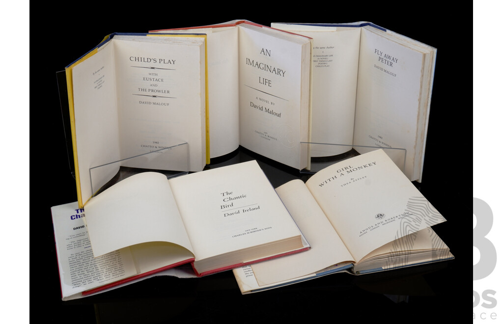 Five Australian First Editions by David Malouf, Thea Astley & David Ireland