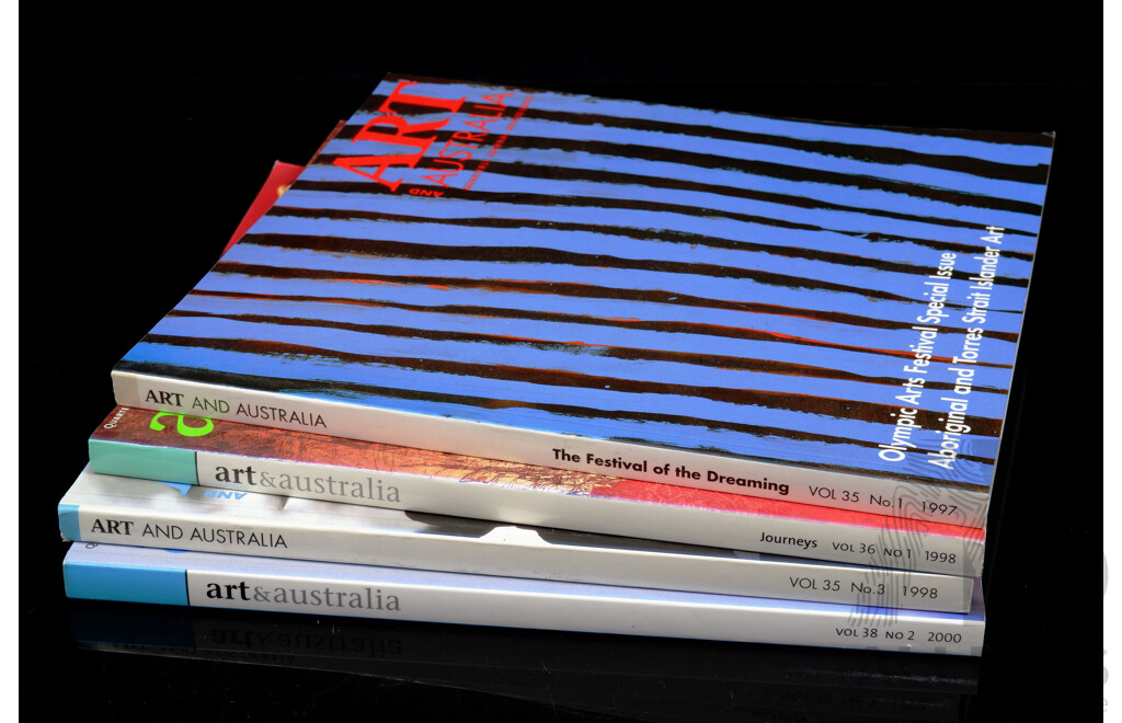 Four Art and Australia Magazines, Late 1990s