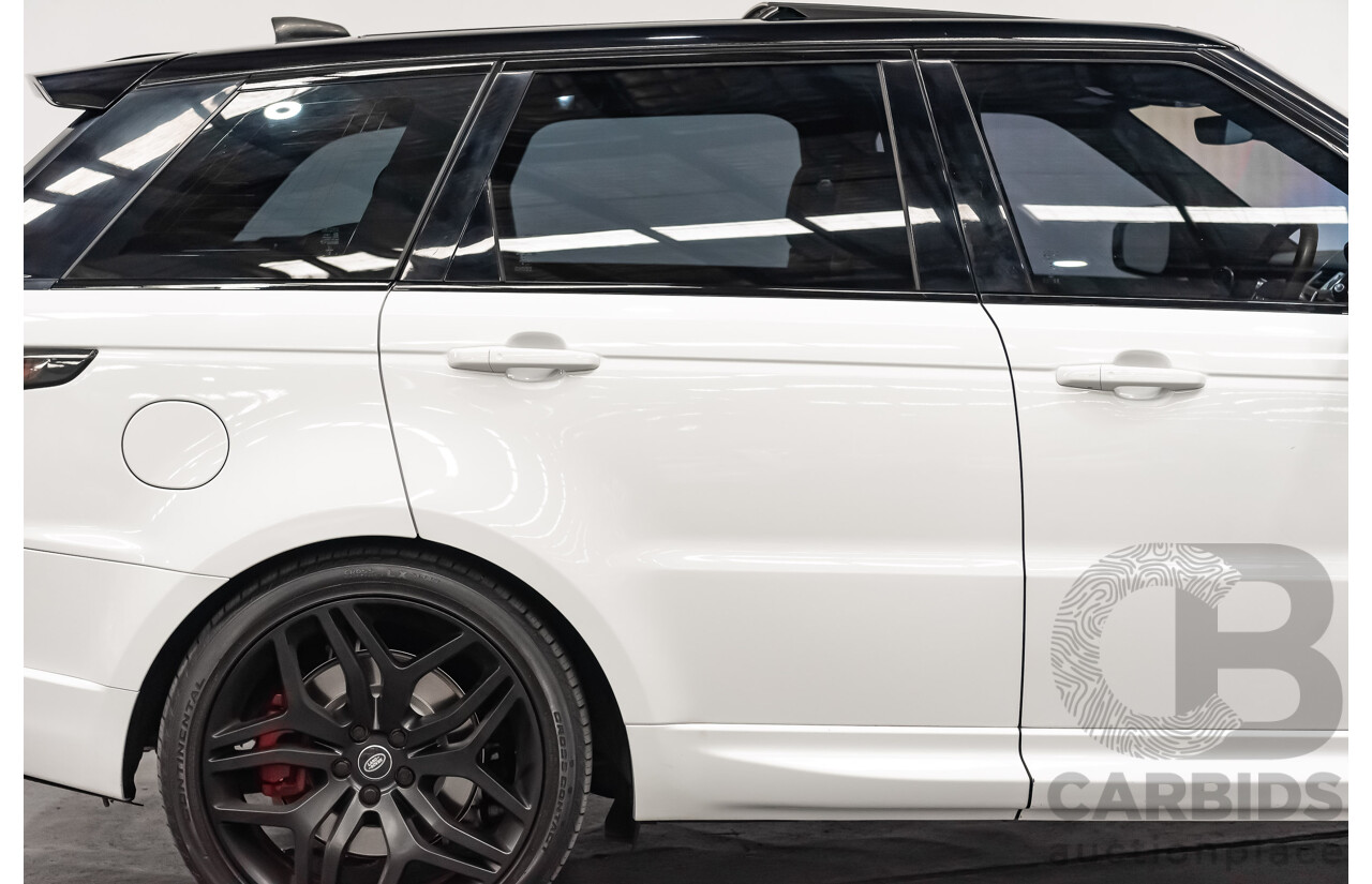 9/2017 Land Rover Range Rover Sport 3.0 SDV6 HSE Dynamic (AWD) LW MY17 4d Wagon Polaris White Twin Turbo Diesel 3.0L