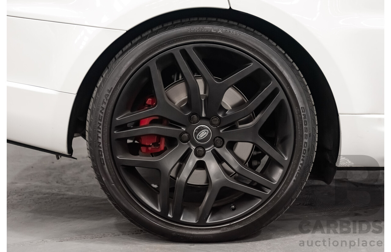 9/2017 Land Rover Range Rover Sport 3.0 SDV6 HSE Dynamic (AWD) LW MY17 4d Wagon Polaris White Twin Turbo Diesel 3.0L