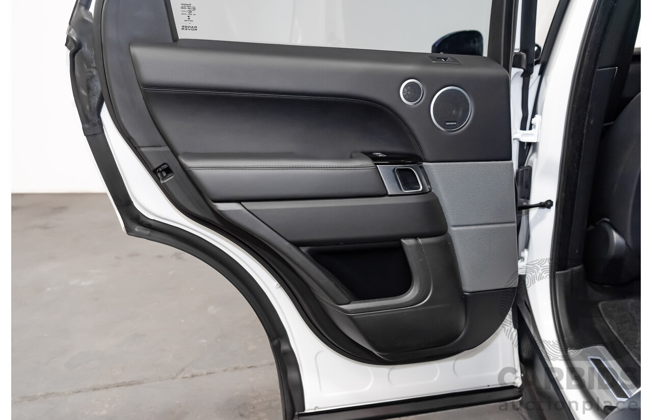 9/2017 Land Rover Range Rover Sport 3.0 SDV6 HSE Dynamic (AWD) LW MY17 4d Wagon Polaris White Twin Turbo Diesel 3.0L