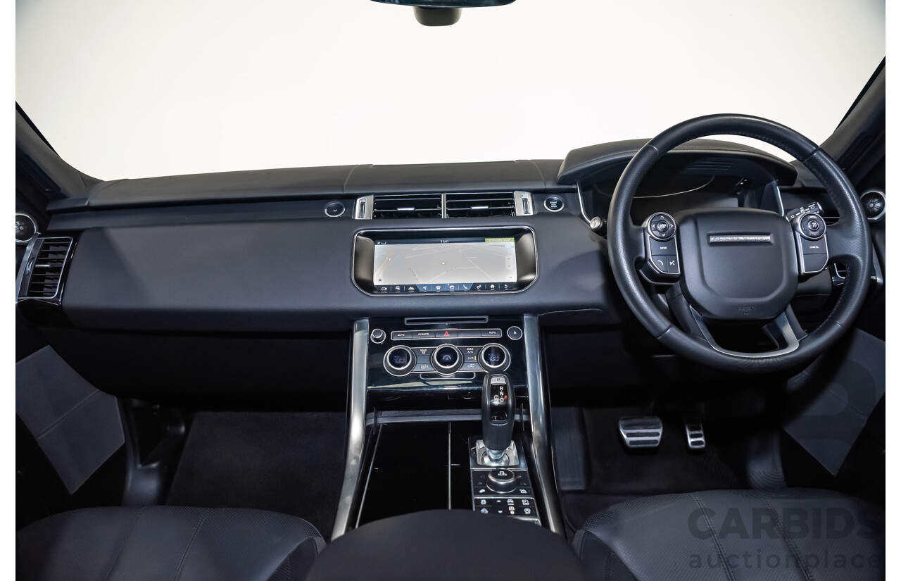 9/2017 Land Rover Range Rover Sport 3.0 SDV6 HSE Dynamic (AWD) LW MY17 4d Wagon Polaris White Twin Turbo Diesel 3.0L