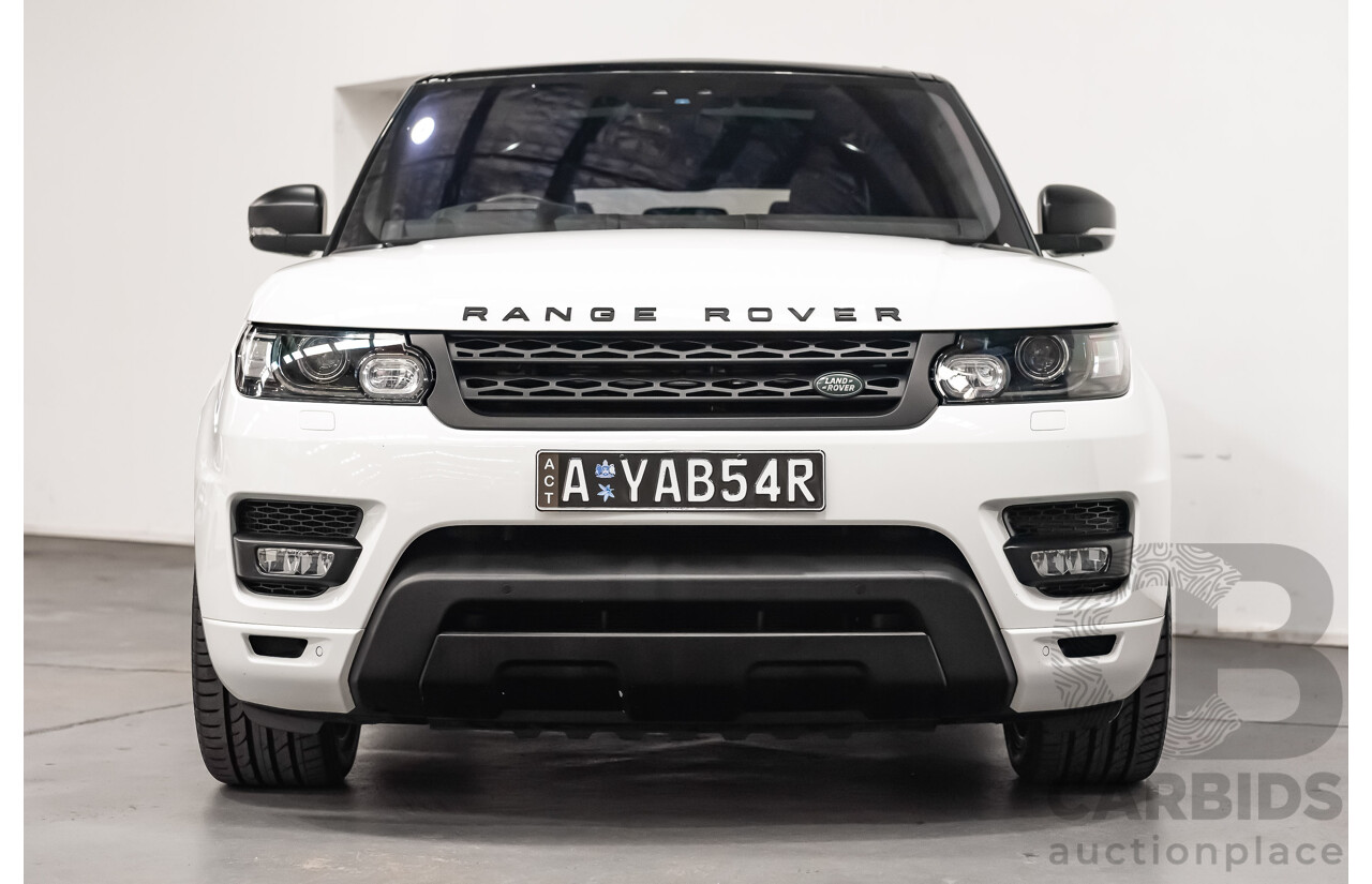 9/2017 Land Rover Range Rover Sport 3.0 SDV6 HSE Dynamic (AWD) LW MY17 4d Wagon Polaris White Twin Turbo Diesel 3.0L