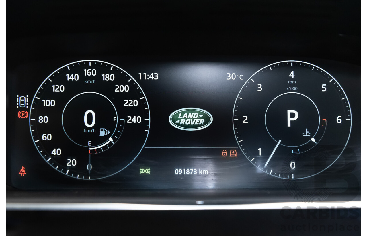 9/2017 Land Rover Range Rover Sport 3.0 SDV6 HSE Dynamic (AWD) LW MY17 4d Wagon Polaris White Twin Turbo Diesel 3.0L