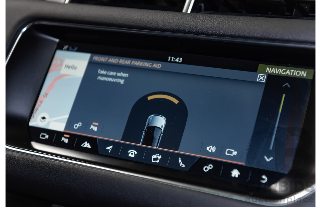 9/2017 Land Rover Range Rover Sport 3.0 SDV6 HSE Dynamic (AWD) LW MY17 4d Wagon Polaris White Twin Turbo Diesel 3.0L