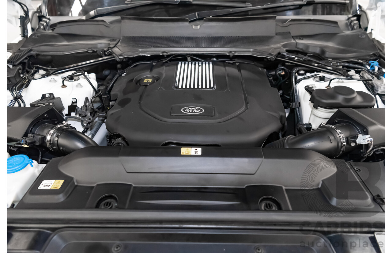 9/2017 Land Rover Range Rover Sport 3.0 SDV6 HSE Dynamic (AWD) LW MY17 4d Wagon Polaris White Twin Turbo Diesel 3.0L