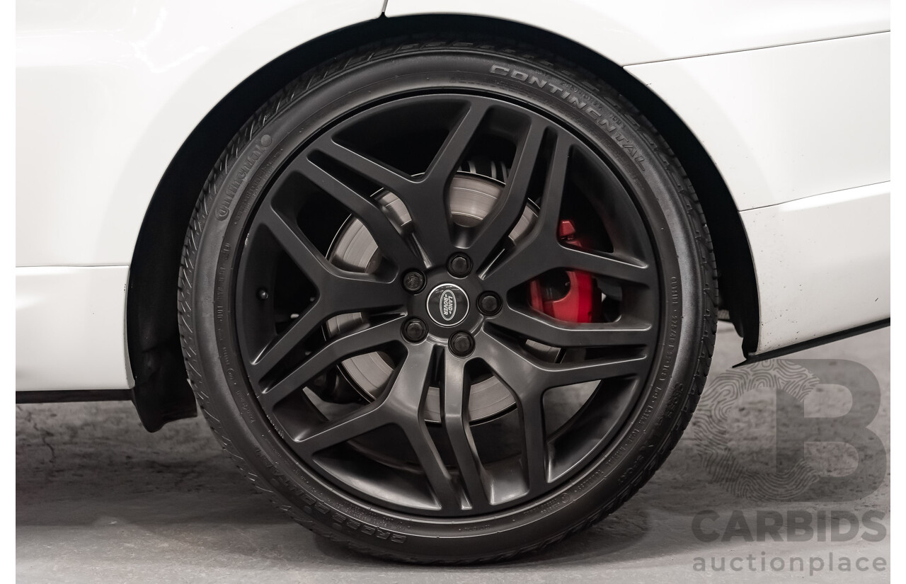 9/2017 Land Rover Range Rover Sport 3.0 SDV6 HSE Dynamic (AWD) LW MY17 4d Wagon Polaris White Twin Turbo Diesel 3.0L