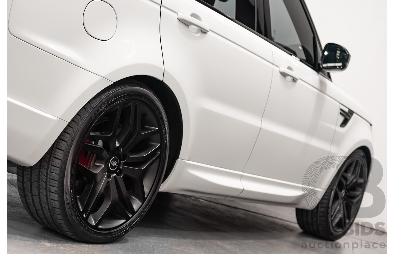 9/2017 Land Rover Range Rover Sport 3.0 SDV6 HSE Dynamic (AWD) LW MY17 4d Wagon Polaris White Twin Turbo Diesel 3.0L