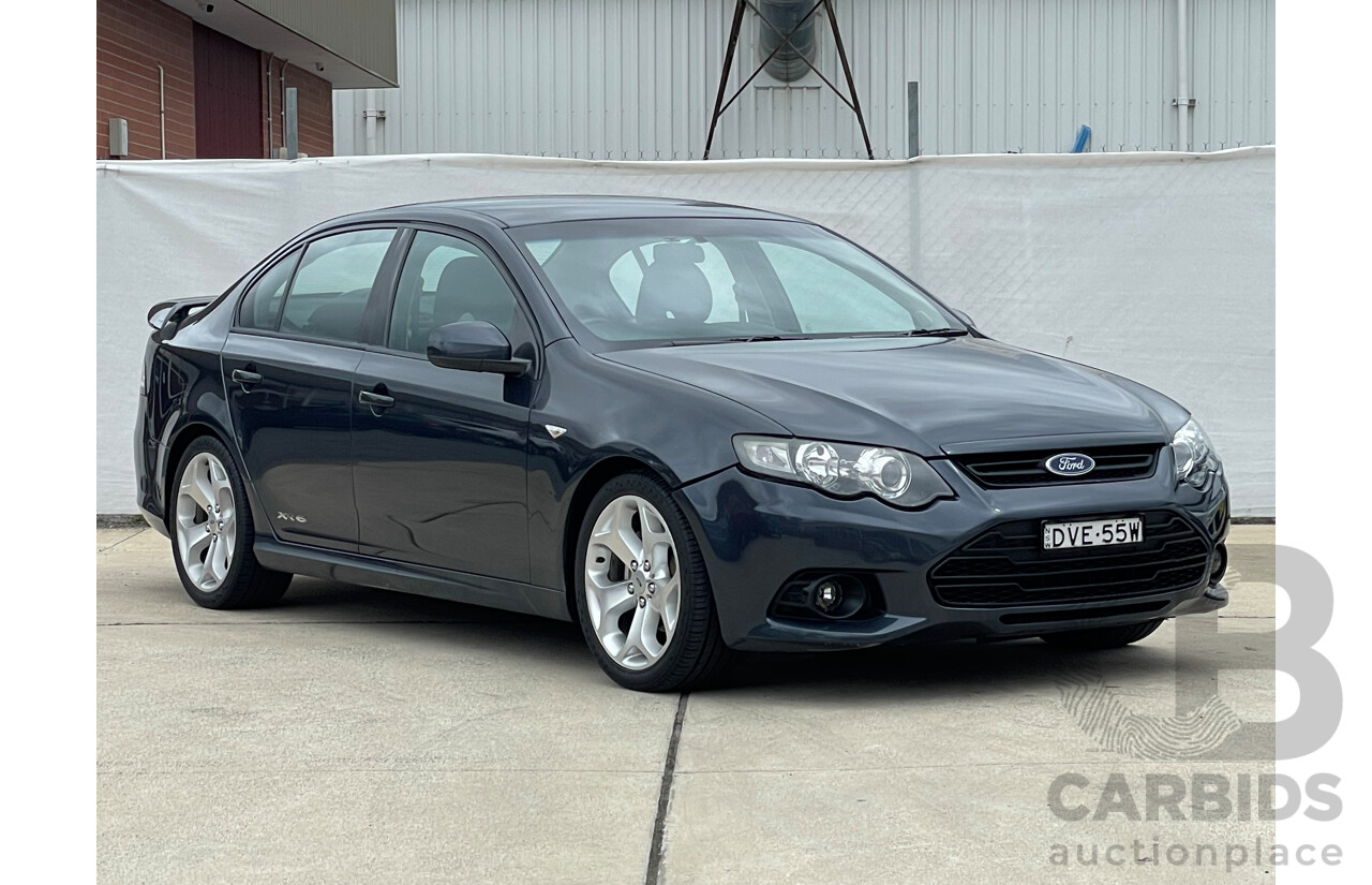 08/12 Ford Falcon XR6 RWD FG MK2 4D Sedan Grey 4.0L