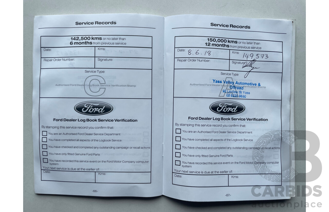 08/12 Ford Falcon XR6 RWD FG MK2 4D Sedan Grey 4.0L