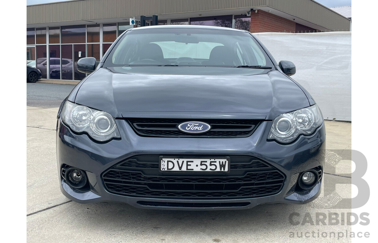 08/12 Ford Falcon XR6 RWD FG MK2 4D Sedan Grey 4.0L