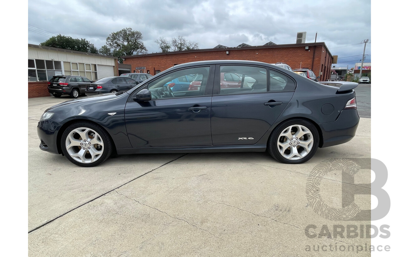 08/12 Ford Falcon XR6 RWD FG MK2 4D Sedan Grey 4.0L