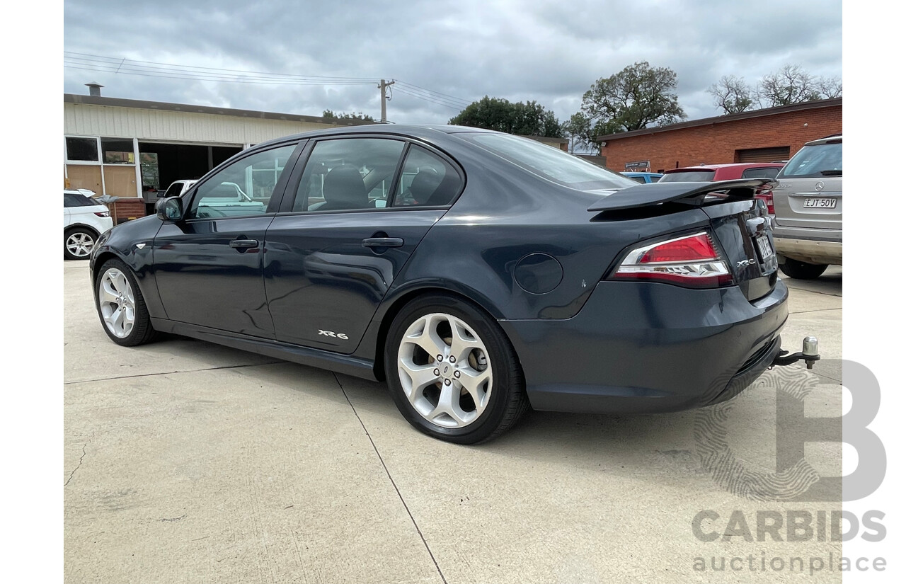 08/12 Ford Falcon XR6 RWD FG MK2 4D Sedan Grey 4.0L